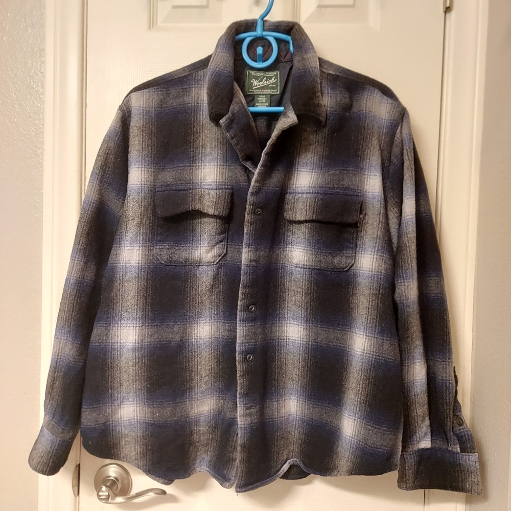 Woolrich wool flannel shirt